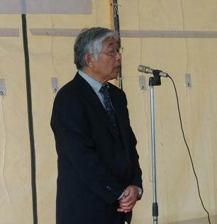 牟田理事長挨拶の写真