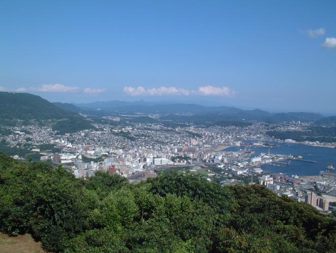 弓張岳の眺めの写真
