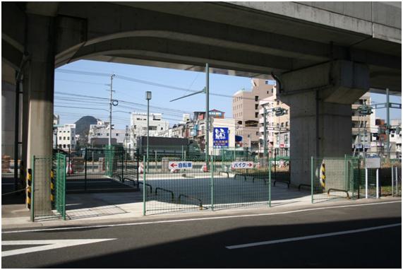 三浦町自転車等駐車場の写真です