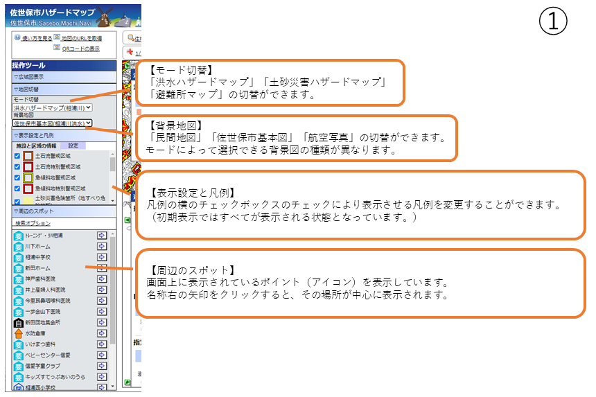 パソコン画面の説明1