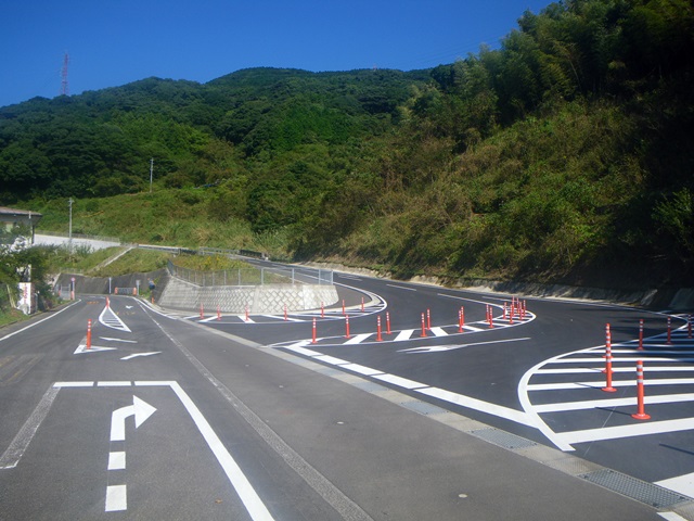 今回供用区間（小佐世保町側）の写真