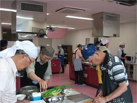 高齢者のための料理教室