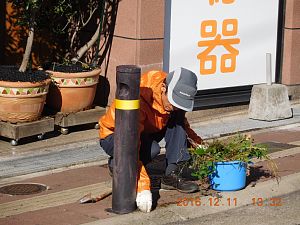 画像:ボランティアの様子