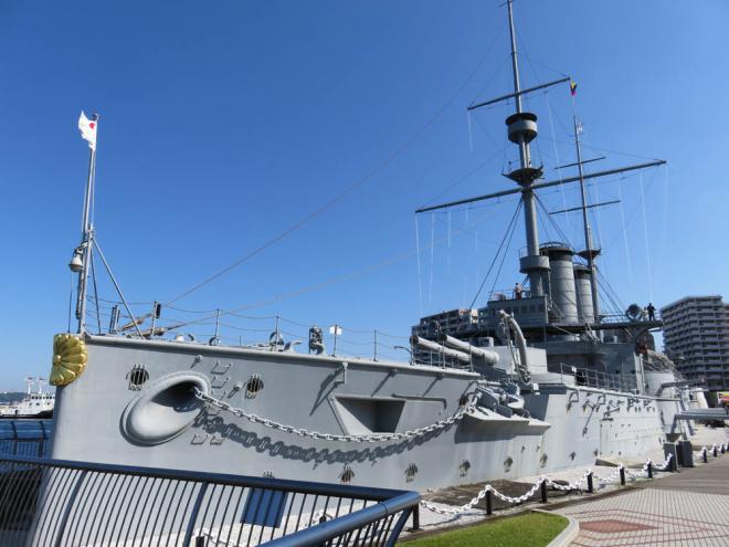 記念艦三笠(三笠保存会提供)