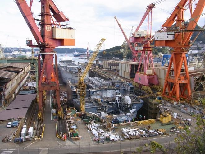 旧佐世保海軍工廠第七船渠（佐世保重工業株式会社第四ドック）