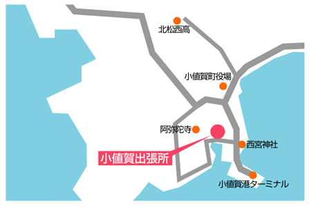 小値賀出張所地図