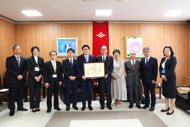 小佐々地区表敬訪問