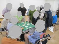 健康マージャンの様子