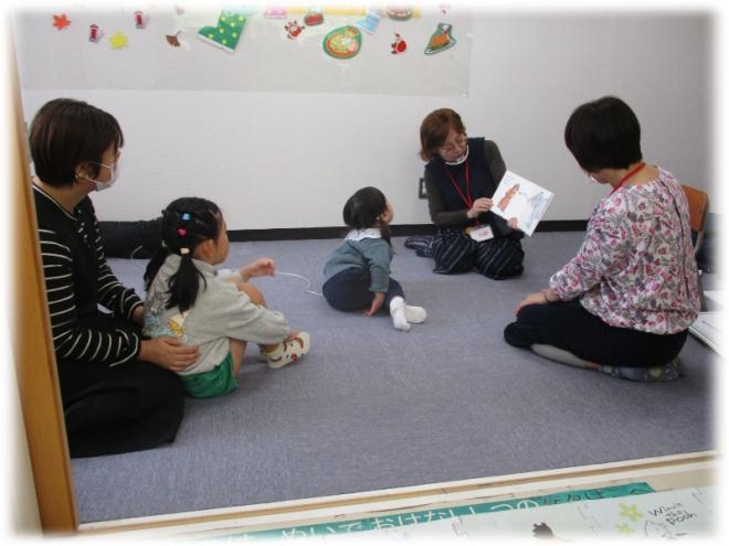 ぽっかぽか図書室での様子