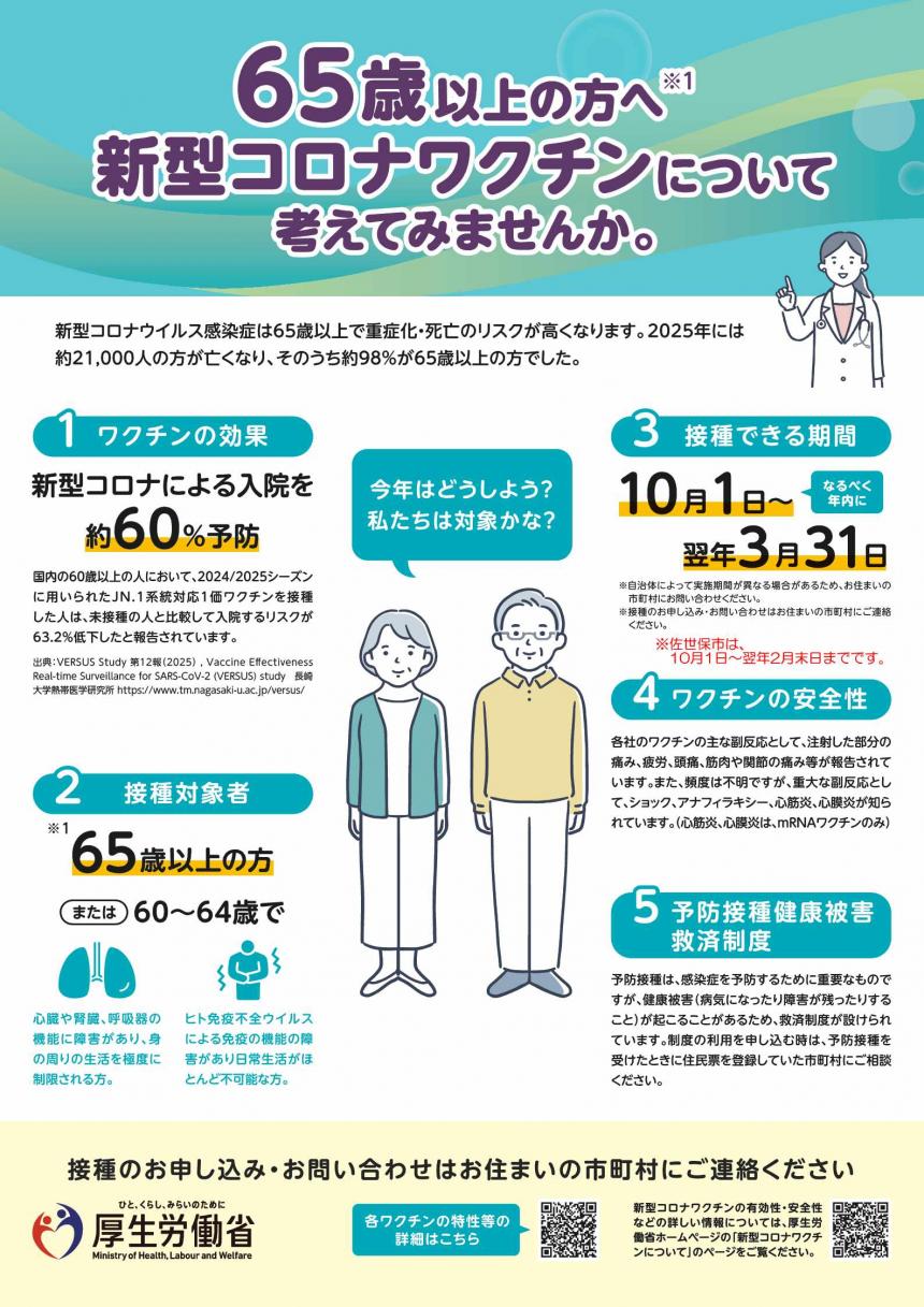 2026新型コロナポスター