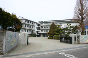 柚木中学校の写真です