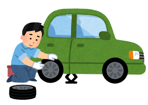 マンスリーアクション4月(タイヤメンテナンス)