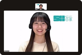 テレビ電話画面