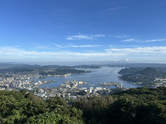 弓張岳からの佐世保港