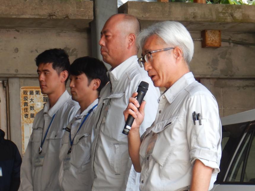 出発式3
