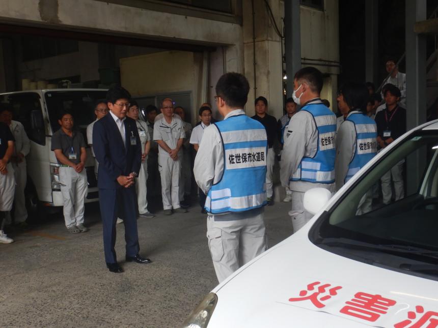 出発式2