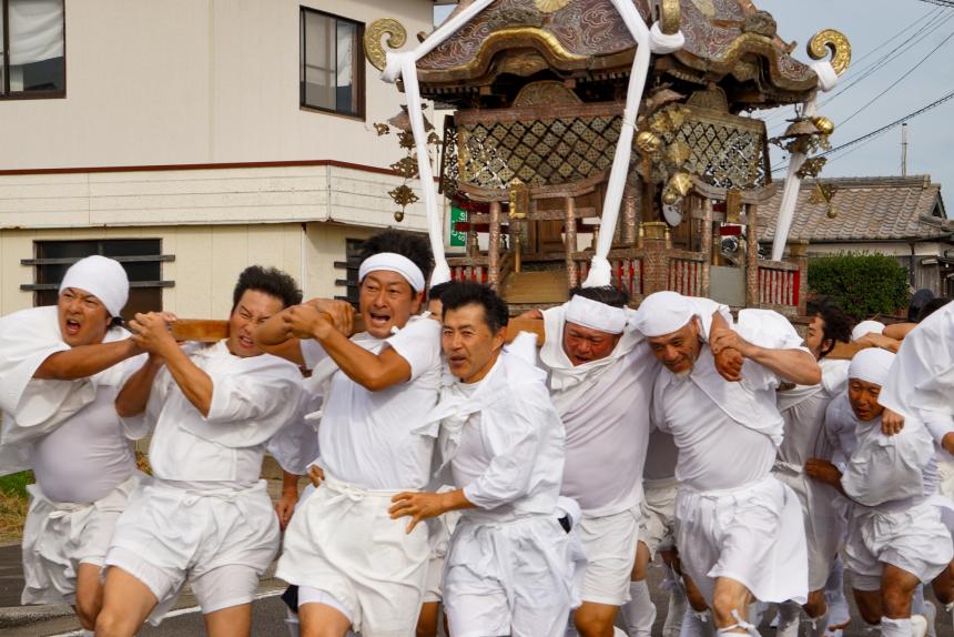 神島神社おくんち3