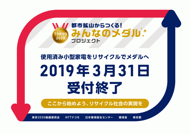 メダルプロジェクト受付終了