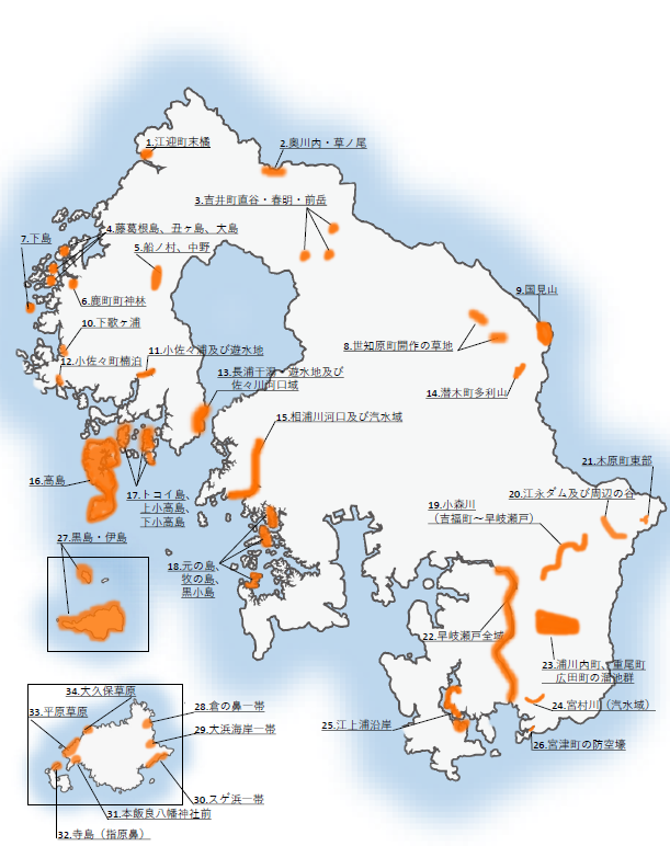 保全することが望ましい地域