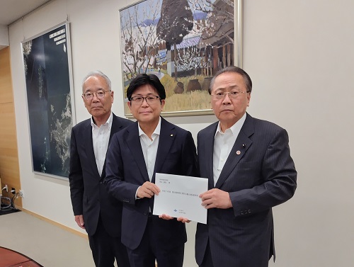 徳永県議長への要望活動