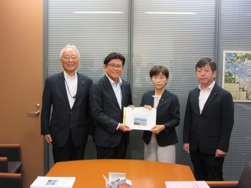 西岡秀子衆議院議員への要望