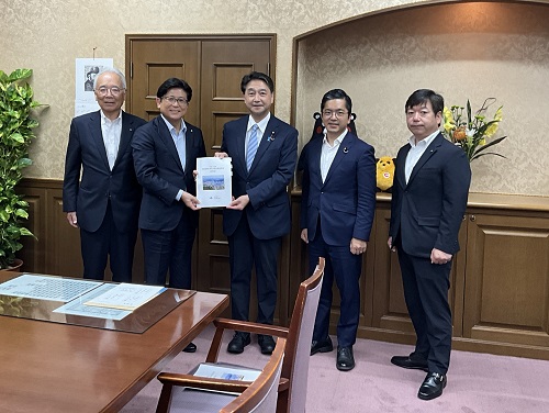 進藤財務大臣政務官への要望活動
