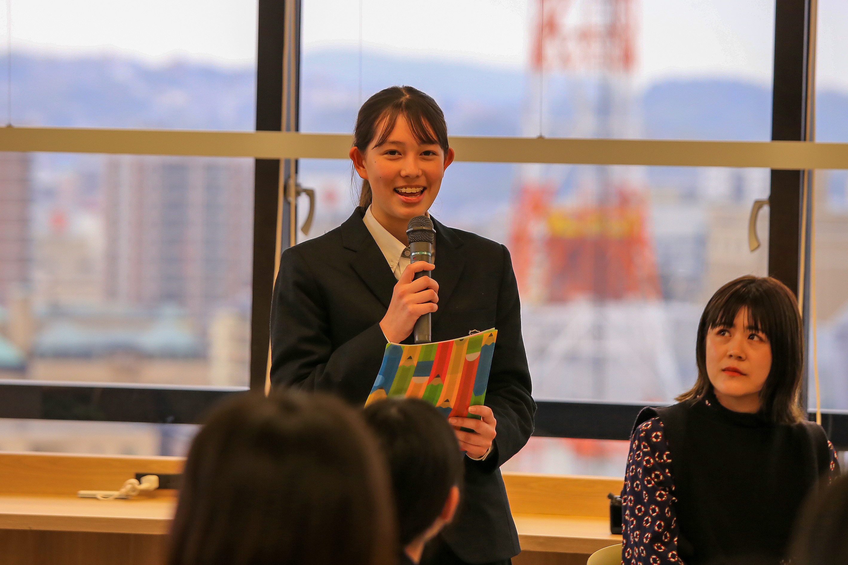 未来デザイン会議中学生