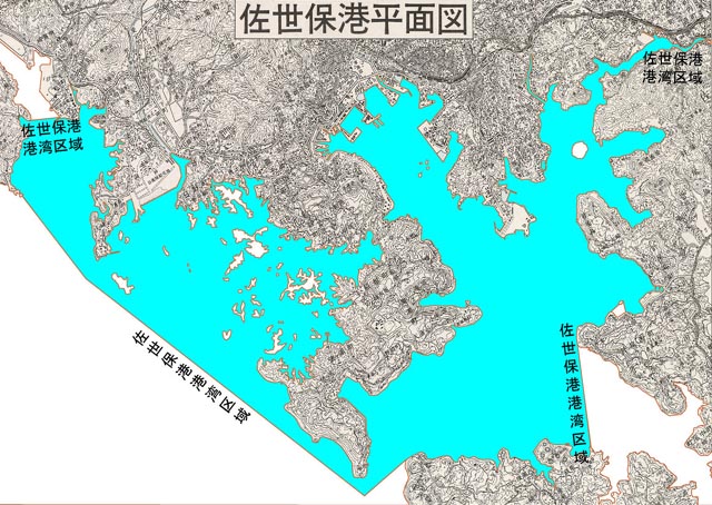 港湾区域図