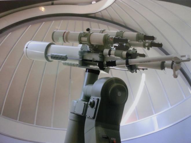 天体望遠鏡の写真