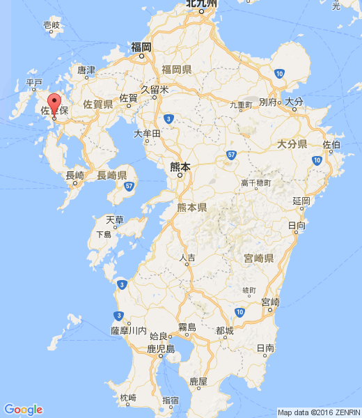 佐世保市 地図