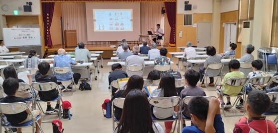 熱のこもった講演の様子