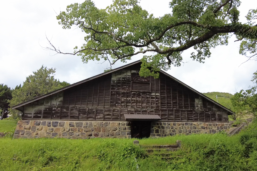 山の田浄水場（砂置き場）