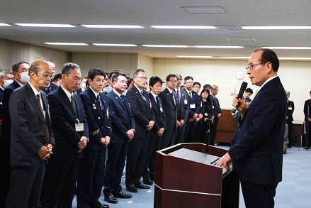 12月27日仕事納め式