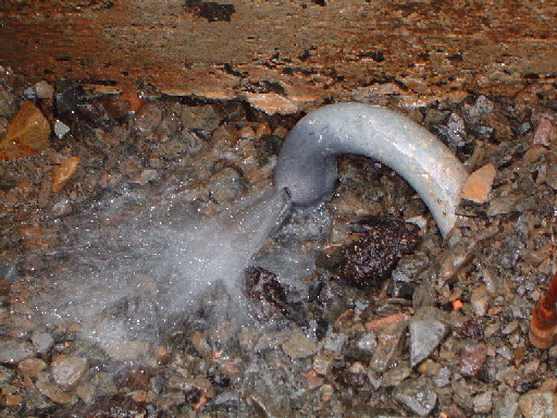 漏水状況の写真1