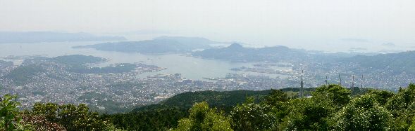 烏帽子岳園地（山頂からの眺め）