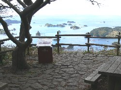 石岳展望台（映画ラストサムライの撮影があった展望所）