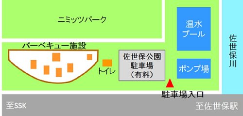 佐世保公園詳細図