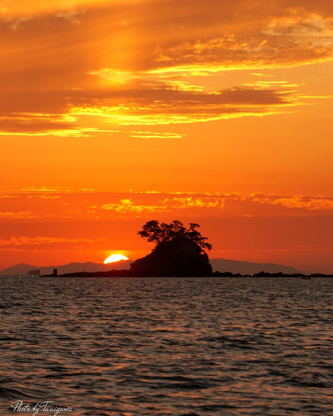 九十九島の夕陽（kouseiphoto様）