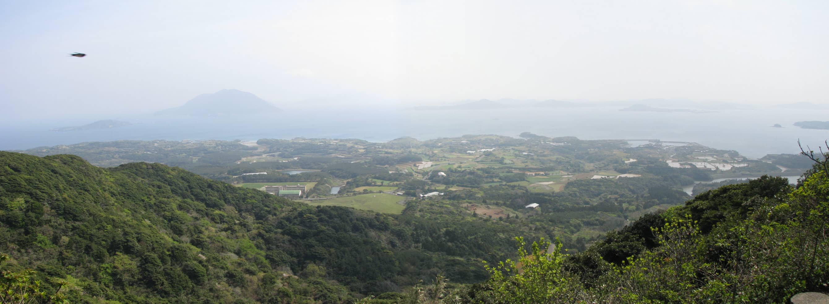 城ヶ岳からの眺めの写真