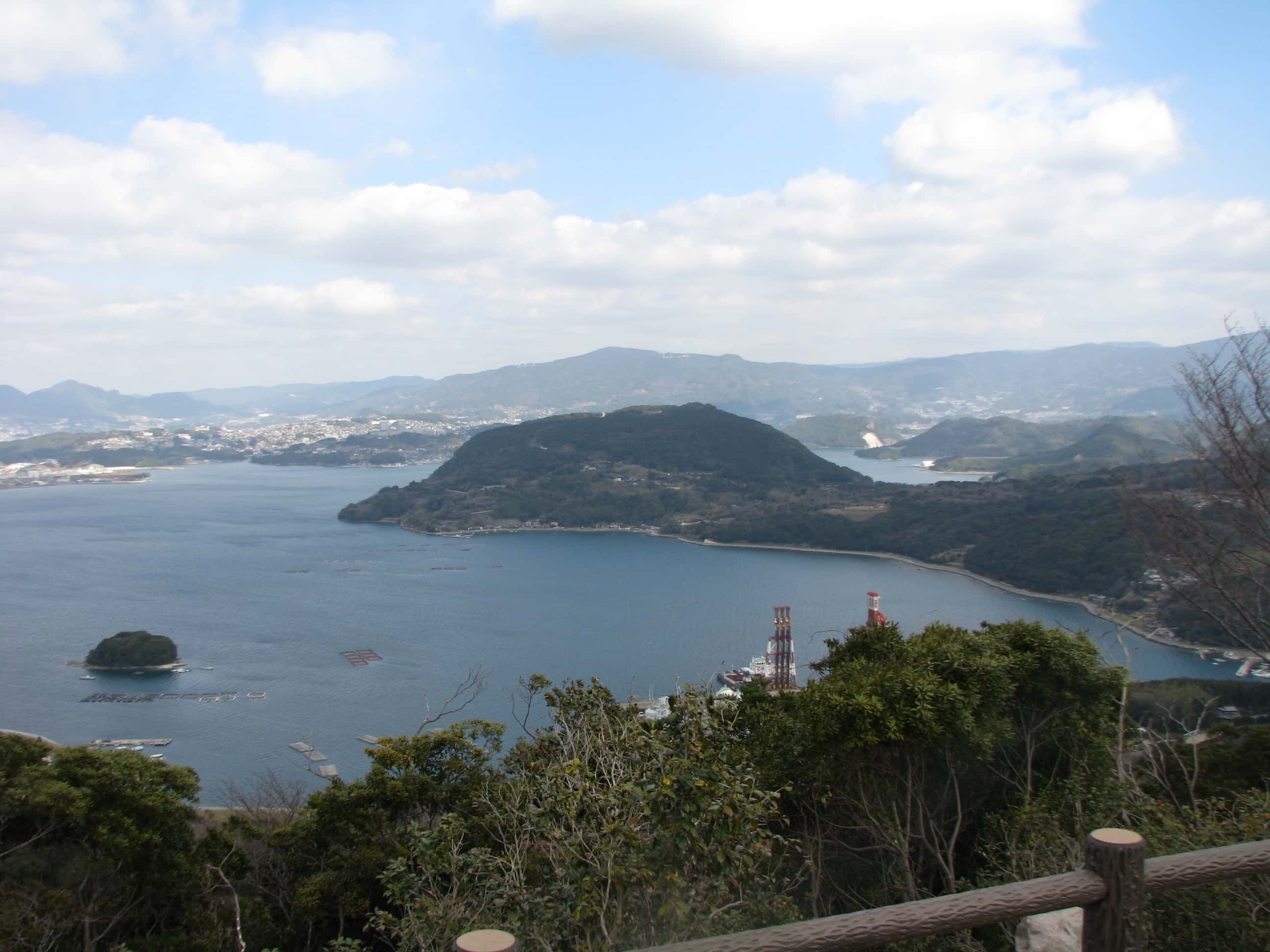 虚空蔵山公園からの眺めの写真