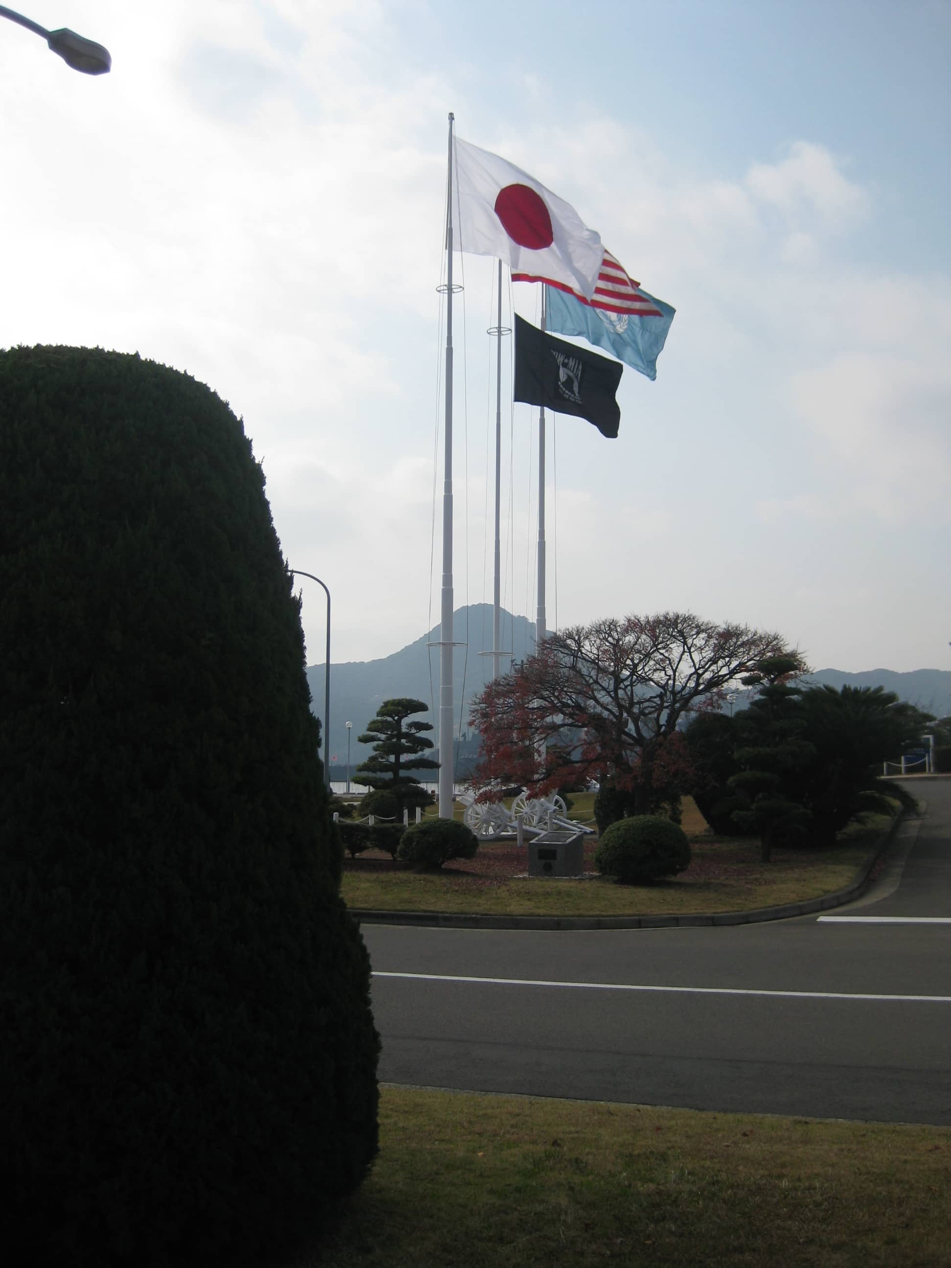 アメリカ海軍佐世保基地の写真