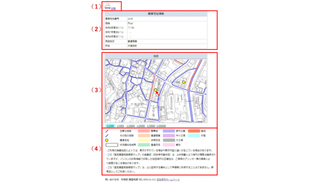 R6年度標準宅地サンプル画面